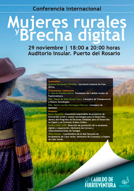 Cartel_Conferencia_MujerRural_BrechaDigital