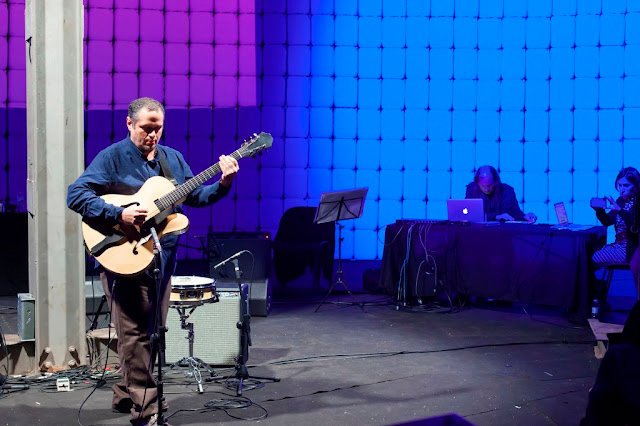 Pedro Barboza y Patchiwork Ensamble en el Espacio Cultural El Tanque con motivo del 33 Festival de Música de Canarias.