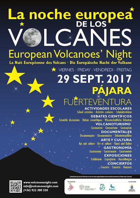 Cartel La Noche de los Volcanes 2013